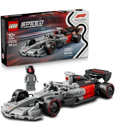 LEGO Speed Champions Williams Racing FW46 F1 Race Car Toy with a