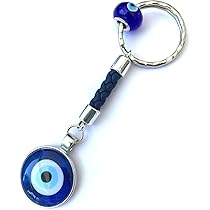 YSTIC JEWELS By Dalia Bracelet En Fil Rouge Acrae Pour Bonheur - Œil Turc Bleu Avec Ain De