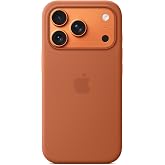 Apple Silicone Case with MagSafe for iPhone 17 Pro &mdash; Terracotta