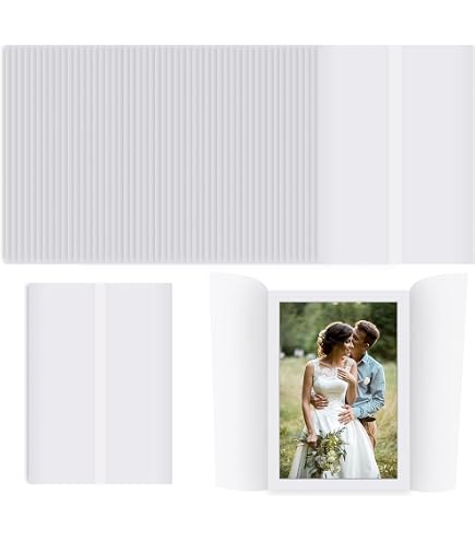 Goefun Pergamentpapier 12,7 X 17,8 Cm – 120 Blatt Vorgefaltet, 115 G/m², Durchscheinend Für Einladungen & Grußkarten