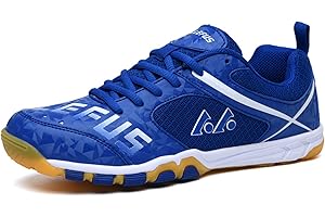 NGARY Men Women Badminton Shoes Mesh Tennis Squash Shoes Indoor Court Sneakers for Table Tennis Pickleball Volleyball Racketball