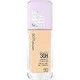 Maybelline New York Super Stay up to 30H Lumi-Matte Foundation, Medium-Full Coverage, Vegan Formula*, Amino Acids, Niacinamide, Vitamin E - Shade 90