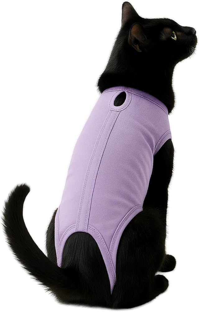 MPZ PETS Kedi ve Köpek Kıyafeti & Elbisesi Lila Medikal Veteriner Çıkışı Tulum Bej L