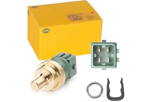 ‎HELLA HELLA 6PT 009 107-541 Sensor, Kühlmitteltemperatur - 12V - 4-polig - gesteckt - mit Dichtung - mit Sicherungsring
