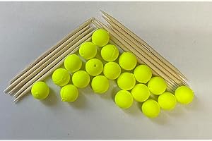 Flies4U 10mm fluorescent yellow bite strike round floating indicators for fly fishing trout flies x 20