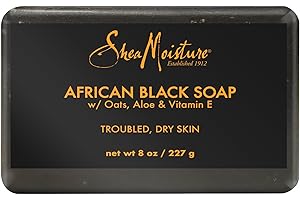 Shea Moisture Afrykańskie czarne mydło 230g