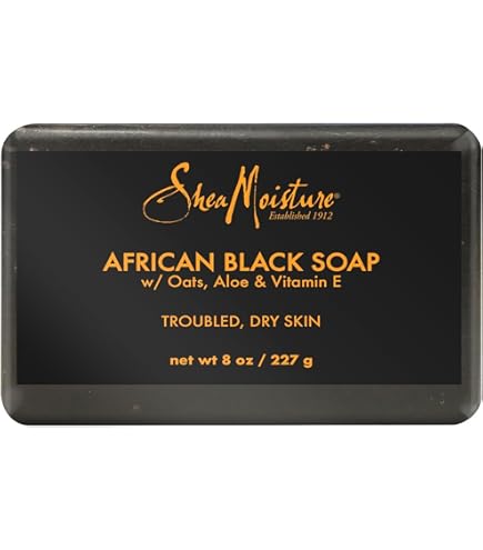 African Black Calm And Clearing Bar Soap With Shea Butter - View #5
