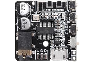 DollaTek VHM-314 V.20 MP3, Placa de decodificación y recepción de Audio Bluetooth 5,0, módulo Amplificador decodificador de Audio para Coche sin pérdidas