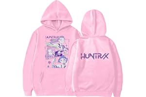 GENERIC Korean Pop Movie Trends Hoodies for Kids Girls Boys, Popular Singer Costume Vintage Y2k Pullover Hip Hop Streetwear Long Sleeve Hooded Sweatshirt Merch Hoodie Carton Print Sweatshirts Hoody