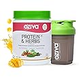 OZiva Protein & Herbs for Women (Mango) I Manage Weight, Energy & Metabolism | Clean Protein, Shatavari, Green Tea I No Added Sugar, 1lbs + Shaker