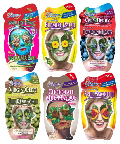 Montagne Jeunesse Mud Therapy Face Masque Sachets - Pack of 6