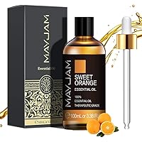 MAYJAM Orange ätherische Öle 100 ml, 100% Reine Natürliche ätherische Öle, ätherisches Aromatherapieöl von…