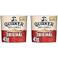 Quaker Oat So Simple Original Porridge Pots, 45 g (Pack of 16)
