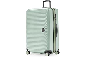 Hauptstadtkoffer Mitte - Großer Hartschalenkoffer, TSA, 4 Rollen, Check-In Gepäck mit 8 cm Volumenerweiterung, 77cm, 130 Liter, Mint