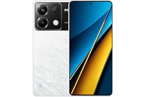 Xiaomi Poco X6 - Smartphone de 12+256GB, Pantalla AMOLED de 6.67” 120Hz 1.5K, Snapdragon 7s Gen 2, Triple cámara de hasta 64MP, 5000mAh, Blanco (Versión ES)