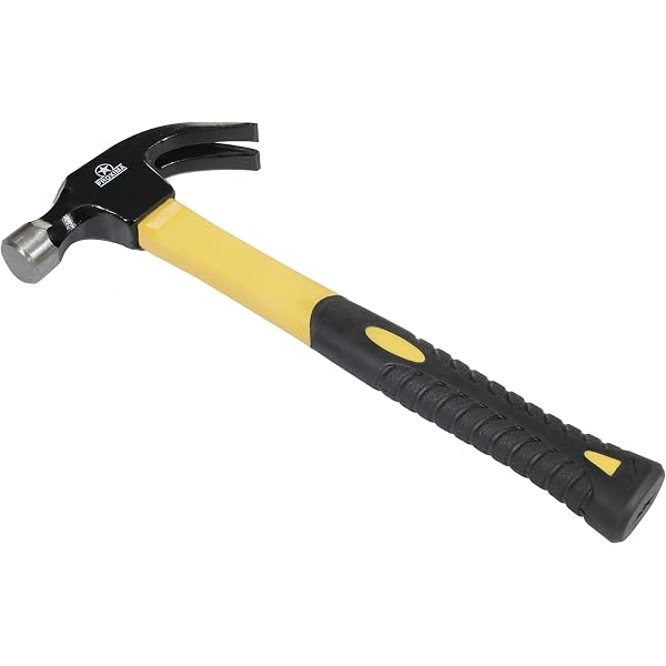 4-in-1 Multifunctional Hammer – Soft, Medium, Hard & Carbon Steel Heads, Rubber Handle, Fiberglass Core