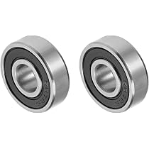 QUARKZMAN 2Stk 629ZZ 9x26x8mm Rillen Kugellager Silberton