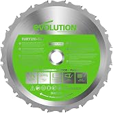 Evolution Power Tools FURY210-TCT Multimateriale per troncatrice, taglia metallo, plastica, laminati, legno (anche with chiod