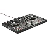 Hercules DJControl Inpulse 300 - Controladora DJ USB de 2 pistas y 16 Pads para PC y MAC