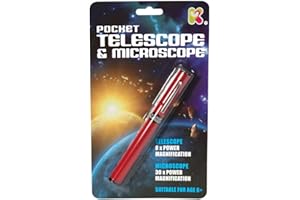 Keycraft POCKET TELESCOPE & MICROSCOPE Mini Spy Gadget Novelty Toy Boys Party Bag Filler