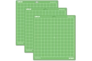 Loklik - Alfombrilla de Corte LOKLiK 35,5x33 cm, Multiusos - Compatible con LOKLiK iCraft, Ideal para Vinilo Termoadhesivo, Cartulina, Papel Estampado y Más (verde)