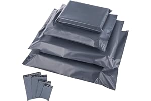 AMD Nexus - 30 Mixed Mailing Postal Self-Seal Closure Plastic Bags Envelopes for Posting Clothes, Postal, Packaging, Shipping Tempered Proof
