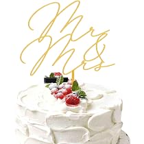 Cake Topper Matrimonio Personalizzato Esagonale