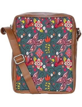 Snoogg , Damen Umhängetasche mehrfarbig multi