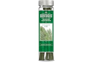 Scentsicles Duftstäbchen für deinen Weihnachtsbaum - White Winter Fir (6 Stäbchen) - Klassicher Tannenduft für Dein Zuhause - Duftsticks mit bis zu 30 Tagen Duftdauer je Stick