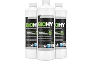 BiOHY Nettoyant pour Four à Haute Concentration (3 x 1l Bouteille) | dégraissant pour Un Nettoyage Rapide et Facile du Four - sans frotter (Backofenreiniger)