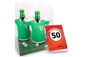 DER TRIKOTKÜHLER > GESCHENKE FÜR MÄNNER 50. Geburtstag | Der Trikotkühler | Das Männergeschenk für Bremen-Fans | Langlebige Geschenkidee Ehe-Mann Freund Vater Geburtstag | Flaschenkühler by Ligakakao
