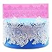 Produktbild 35 x 11.4 cm Blume Muster Silikon Spitze Matte Backmatte Formen Fondant Schokolade Kuchen dekorieren Tools geprägt Bakeware Formen für Hochzeit Geburtstag Kuchen Decor