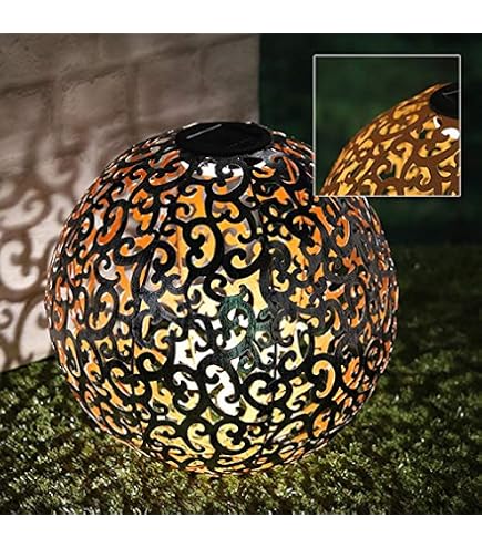 Piquet De Jardin Design Rouille Avec Anneau - Déco Extérieure Moderne - 115cm - Métal Patiné