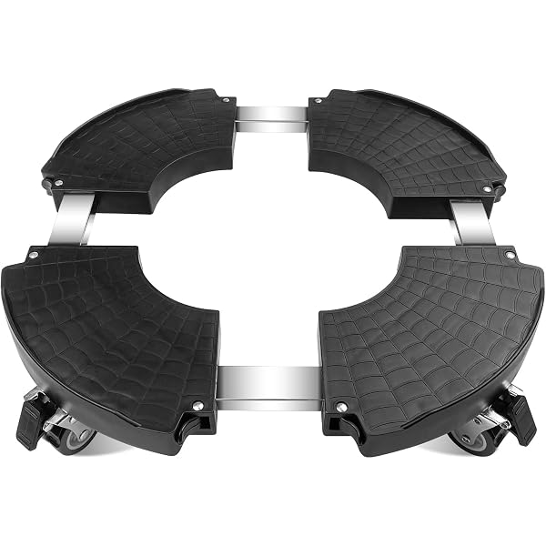 Support à Roulettes Pour Pot De Fleurs 40 Cm | Plateau Mobile Avec Drainage | Pour Intérieur Et Extérieur