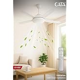CATA Ct-1157 Fırtına Fan 122W Ayarlanılabilir Işıklı 3 Renkli Tavan Vantilat&ouml;r&uuml;, TYCAA3E9A2A88D73DCEF7EC00
