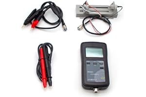 Toplionace Medidor de Prueba de Resistencia Interna de Batería YR1035 de 4 Líneas - Probador de Voltaje de Batería de Alta Precisión, Analizador de Batería Digital (D)