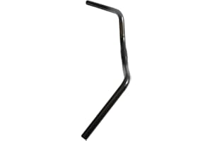 RETRO BIKE BITS HOLLAND TYPE DUTCH COMFORT BIKE CYCLE HANDLEBARS TRADITIONAL 610mm WIDE & 65mm RISE BLACK