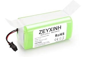 ZEYXINH 14.4V 2600mAh Li-Ion Batería de Repuesto para Conga Excellence 990 950 1090 1790 1990 2290, Eufy RoboVac 11 11S 11SMAX 12 15C 15CMAX 15T 30 30C 30 MAX 35C Ecovacs S14 S15 Deebot N79 N79S DN622