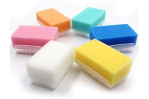 ARGOMAX 6X Spazzola Sensoriale Autismo,Spazzola Per Il Bagno Del Bambino, Spugne Da Bagno Per Neonati,Pettine Per Neonati,Spazzola Per Il Bagnetto Spazzola Sensoriale Spugna Da Bagno Spazzola A Doppia Faccia
