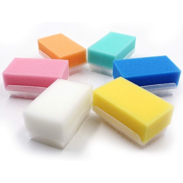2 Stück Sensorische Bürsten Für Babys – Weiche Borsten, Für Massage & Baden, 10,5 X 4 X 6 Cm