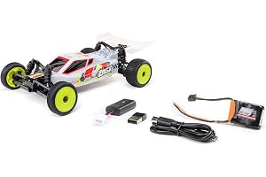 Losi Micro-B 2 hjuldrift buggy vit RTR LOS0007T1
