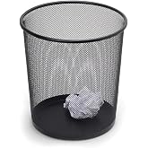 inox File &Ccedil;&ouml;p Kovası Siyah