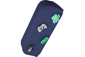 Online Trousse Scolaire Game Time Pins I fourre-Tout pour l'école et lycée I Trousse pour Enfants avec Zip Pratique I étui à Crayons pour Filles et garçons I 1 Compartiment