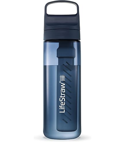 Filtro Portatile LifeStraw Peak Series - Filtro Acqua Portatile Per Escursionismo E Emergenze, 48g, Rimuove Batteri E Microplastiche Borraccia Filtrante - Foto 3