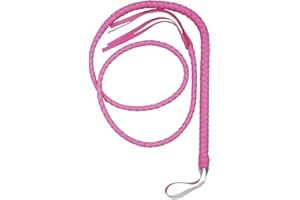 Mayting Faux Leather Bull Whip, Cat Woman Costume Whip Western Cowboy Whip, Performance Halloween Cosplay for Indiana