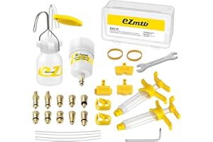 HQCM Freno de Disco hidráulico, Kit de Purga de Freno para Bicicleta hidráulica,Kit de Purga de Frenos de Bicicleta para Shimano, Magura, Tektro