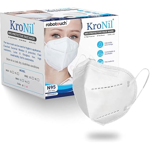 RoboTouch Kronil N95 Anti Pollution Mask Non-woven with...