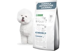 Nature's Protection Superior Care - Cibo Secco Ipoallergenico Senza Cereali per Cani Adulti di Razze Piccole e Mini, Riduce le Macchie di Lacrime, Pesce Bianco, 1,5 kg