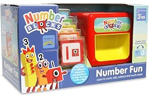 TRENDS UK Numberblocks - Number Fun Toy - Count With Number Blocks and Learn Basic Maths - Perfect for Interactive Play & Child Development, Features 8 Fun Activities, 3+ Years