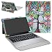 Produktbild ASUS Transformer Pro T304UA Hülle,Mama Mouth 2-in-1 Abnehmbare PU-lederne Case hülle mit Standfunktion für Asus Transformer 3 Pro T304UA-BC005T 32 cm (12,6 Zoll WU+, Touch) Convertible Tablet-PC,Love Tree